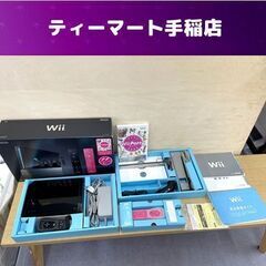 10/8迄商談中 任天堂 Wii 本体 箱 リモコン×2 ヌンチ...