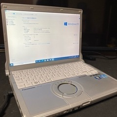 Panasonic小型ノートパソコン　Office2021 新品SSD