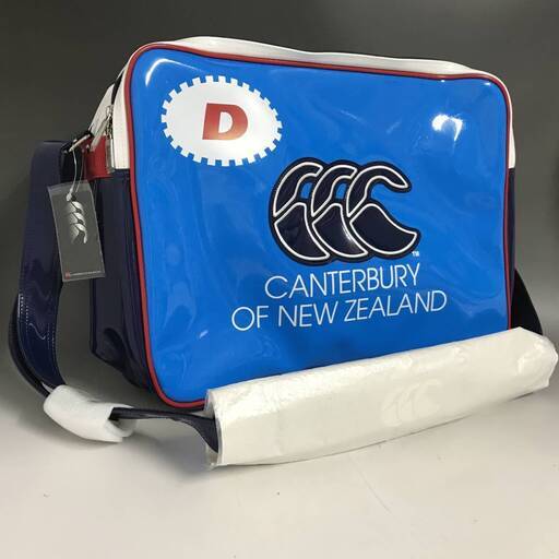 KI11/36　未開封 非売品 カンタベリー CANTERBURY リポビタンＤ エナメルバッグ キャンペーン当選品 オリジナル ラグビー バッグ 大正製薬