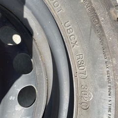 中古マッドスター165/65R14+中古スチールセット
