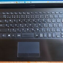 VAIO S13 Corei5-6200U バッテリー状態良好