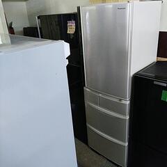 取付無料！パナソニック自動製氷エコナビ搭載！おしゃれホワイト5ドア冷蔵庫！洗濯機 ☆北41☆ Panasonic エコナビ 411リットル 5ドア冷蔵庫 自動製氷