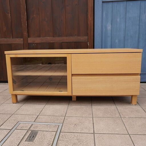 無印良品 オーク材AVラック テレビボード 無印良品(MUJI)のオーク材 AV