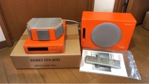 NIRO 400　5.1ch サラウンドスピーカーシステム　オレンジ／希少品
