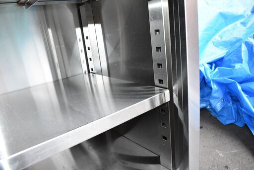 ヤ取終了8/10】≪zy567≫美品 マルゼン ステンレス キャビネット 作業