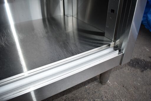 ヤ取終了8/10】≪zy567≫美品 マルゼン ステンレス キャビネット 作業  