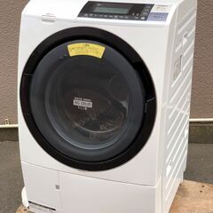 ㉕【税込み】日立 10kg/6kg ドラム式洗濯乾燥機 BD-S...