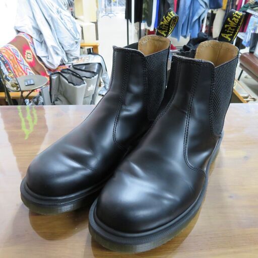 ドクターマーチン Dr. Martens チェルシーブーツ UK5 24㎝ サイドゴアブーツ ブラック│江別市のリサイクルショップドロップ