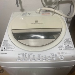 《急ぎです!》 東芝 洗濯機 6kg 2015年