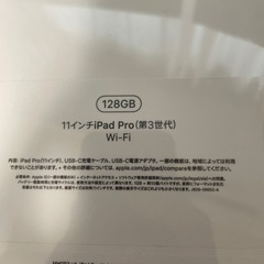 11インチiPad Pro (Wi-Fi, 128GB) - ス...