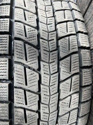 決まりました。トヨタ純正スチールホイール　スタッドレスタイヤ　鉄チン　265/65R17
