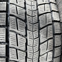 決まりました。トヨタ純正スチールホイール スタッドレスタイヤ 鉄チン 
