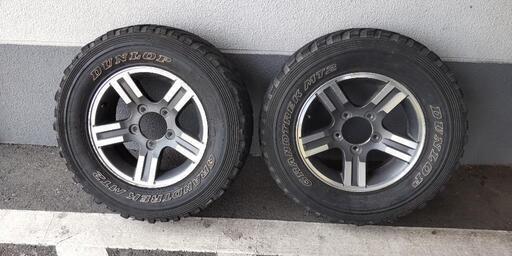 ジムニー ホイール＆タイヤ 4本セット決まりました