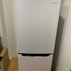 【お譲り先決定】2020年製　冷蔵庫　150L  ハイセンス