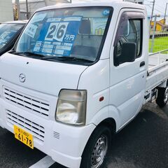 AT車・軽トラ・車検付き・エアコン・パワステ付き（19万円）