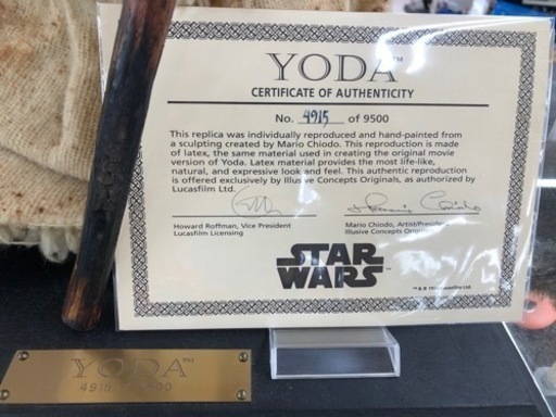 ヨーダ等身大フィギュアのご紹介です！【トレファク上福岡】