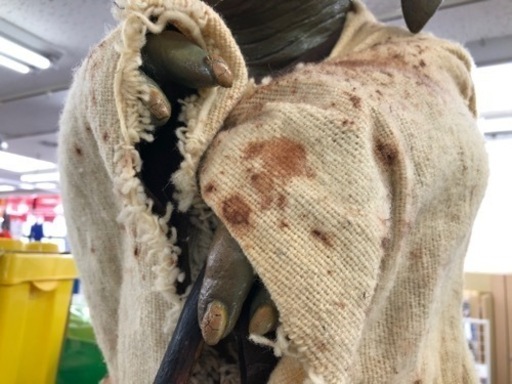 ヨーダ等身大フィギュアのご紹介です！【トレファク上福岡】 ヨーダ等身大フィギュアのご紹介です！【トレファク上福岡】