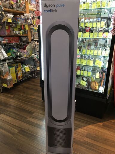 新品未開封品 Dyson ダイソン Pure Cool Link タワーファン TP03WS 空気清浄機能付 タワーファン インテリア おしゃれ 扇風機 ハウスダスト 花粉症 アレルギー PM2.5 ウィルス 堺市 石津