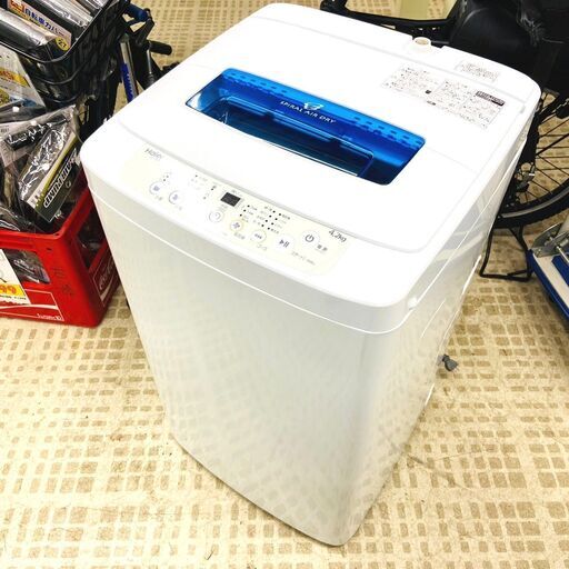 8/9【ジモティ特別価格】ハイアール/Hair 洗濯機 JW-K42M 2019年製 4.2キロ