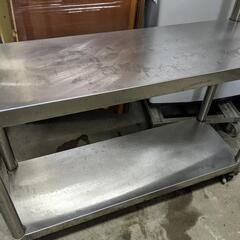 タニコー ステンレス キャスター付作業台 業務用 ステンレス作業台