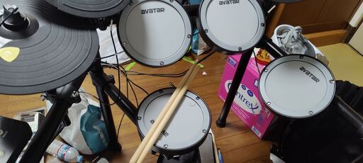 HXW電子ドラム（完全に機能）( どこでも送料無料)HXW Electric Drum 