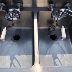 ⭐︎中古品　2槽シンク　850×650×800mm　厨房用品⭐︎