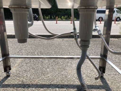 ⭐︎中古品 2槽シンク 850×650×800mm 厨房用品⭐︎