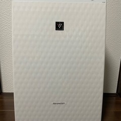 【受付終了】シャープ　加湿空気清浄機　プラズマクラスター　2018年製