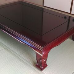 大塚化学　座卓　4.5尺　花梨　ローテーブル