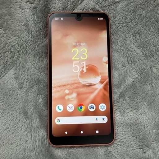 8/10まで】docomo AQUOS wish2 SH-51C コーラル SIMフリー