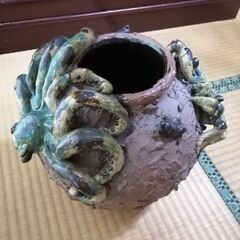 島常賀さんの「タコカニ壺」