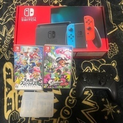 任天堂スイッチ ソフト2本 プロコン 値下げ交渉可能