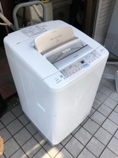 日立　洗濯機　9キロ保証付き大阪市内配達設置無料