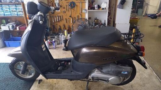 原付バイク売ります。ホンダトゥデイFiブラウン