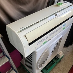 佐賀中古エアコン東芝2013年2.2KW税込取付込52番