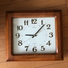 SEIKO 木製　掛時計
