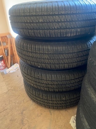 テリオスキッド　アルミホイール　195/80R15外径アップタイヤ