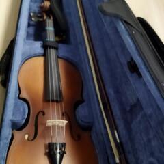 豪華な美品!バイオリン　ケース付き、弓付き、肩当て付き　TREA...
