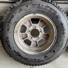 205/85R16バリ山アルミ4本セット　ジムニー他に