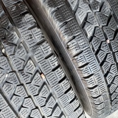 205/85R16バリ山アルミ4本セット　ジムニー他に
