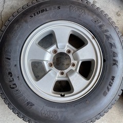 205/85R16バリ山アルミ4本セット　ジムニー他に