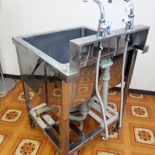 岐阜市 引取り大歓迎/近隣配達可！】 業務用 ステンレス 1層シンク