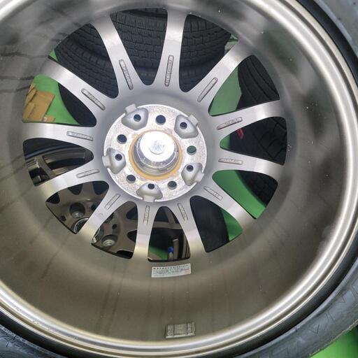 ホイールタイヤ付 5×100 ファイナリスト新品