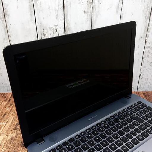 動作確認済】美品 ASUS ノートPC A541N SSD 128GB Celeron N3350 1.10 