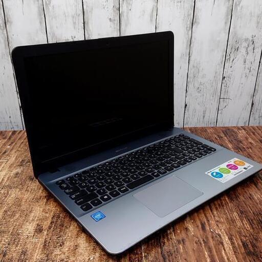 【動作確認済】美品 ASUS ノートPC A541N SSD 128GB Celeron N3350 1.10GHz-2.40GHz 15.6インチ メモリ 4GB パソコン 動作確認済】美品 ASUS ノートPC A541N SSD 128GB Celeron N3350 1.10