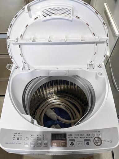 SHARP　7.0kg全自動洗濯機　ES-A70E9-N 2014年製