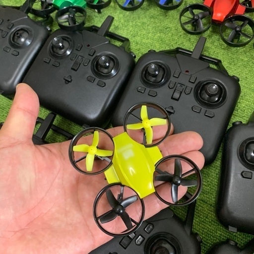 小型ドローン10台セット (１台辺り1900円）講習.体験.催事.目視レース