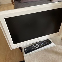 小さいサイズのテレビです。無料です。
