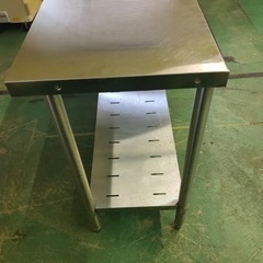 ステンレス作業台 多少使用感あり