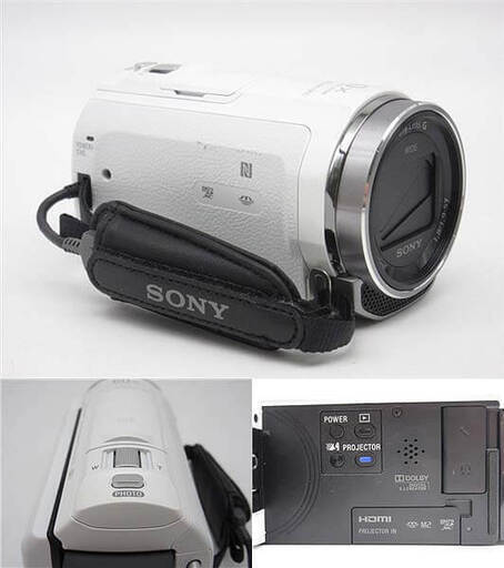 ss3904 ソニー デジタルHDビデオカメラ HDR-PJ540 ホワイト SONY